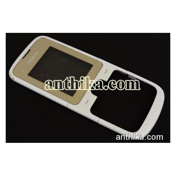 Nokia C2 Kapak Orjinal Front Cover White Used