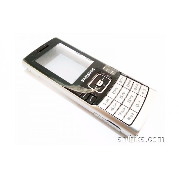 Samsung M200 Kapak Tuş Orjinal Cover Keypad Silve...