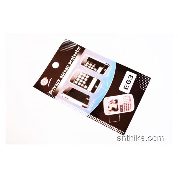 Nokia E63 Ekran Koruyucu Screen Guard New