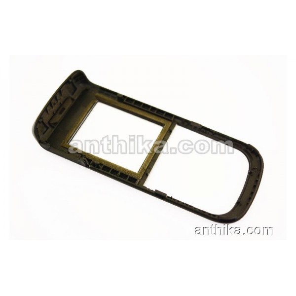 Nokia 1680 Classic Kapak Original Front Cover Dark Black New