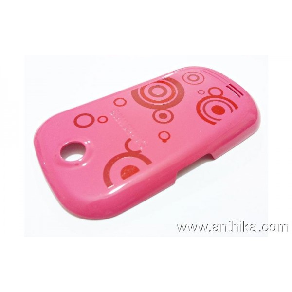 Samsung S3650 Orjinal Arka Batarya Kapak Cover Pink