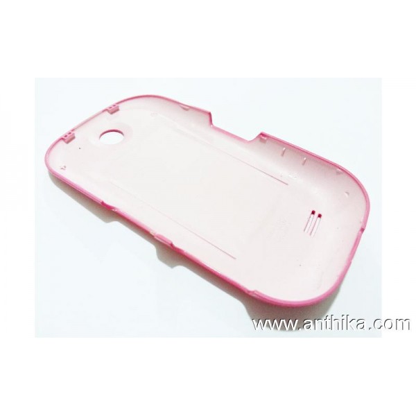 Samsung S3650 Orjinal Arka Batarya Kapak Cover Pink
