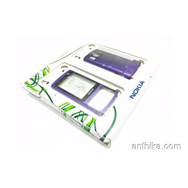 Nokia 6700 Slide Orjinal Kapak Takım-Purple