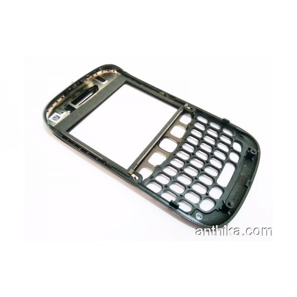Blackberry 9220 Kapak KVK Depodan Orjinal Front Cover Black