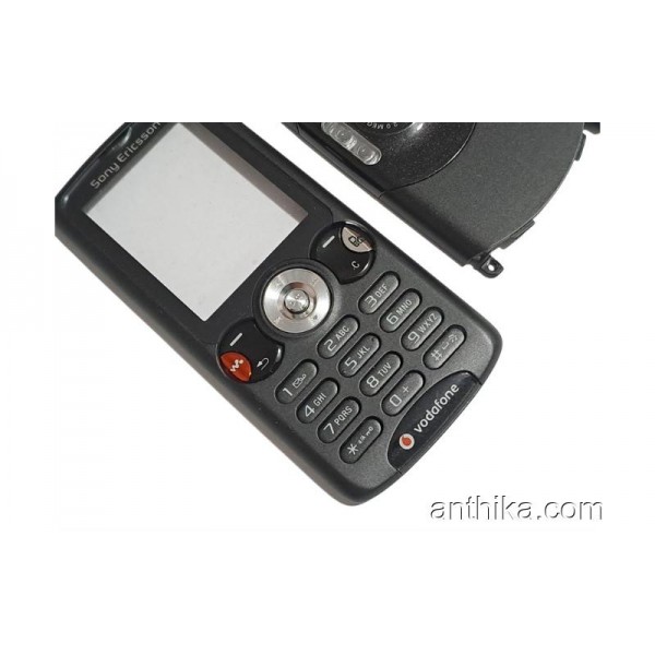 Sony Ericsson W810 W810i Kapak Tuş Original Front Battery Cover Black