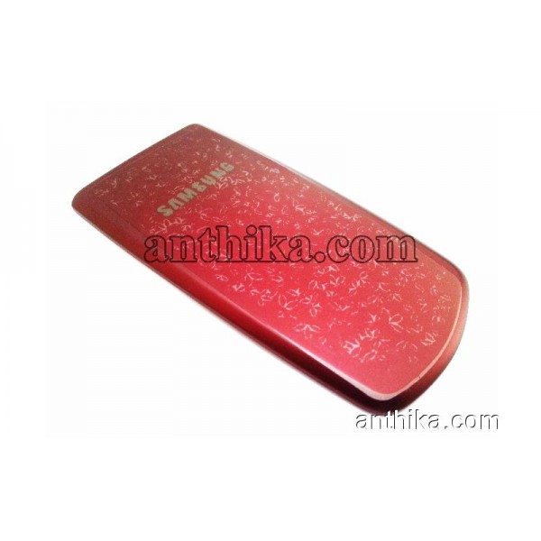 Samsung B320 Kapak Original Battery Cover Red New