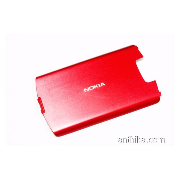Nokia 700 Kapak Original Battery Cover Red Used