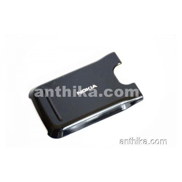 Nokia 6120 Classic Kapak Original Battery Cover Black  Used
