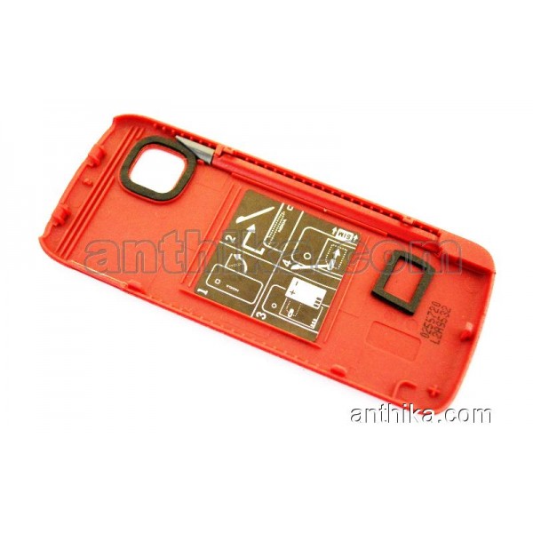 Nokia 5230 Kapak High Quality Battery Cover Red New