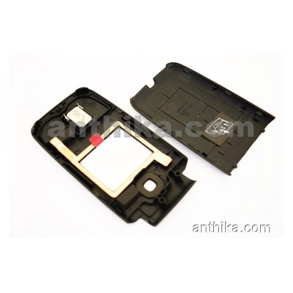 Nokia 6125 Kapak Speaker Original Front And Battery Cover Earspeaker Black New