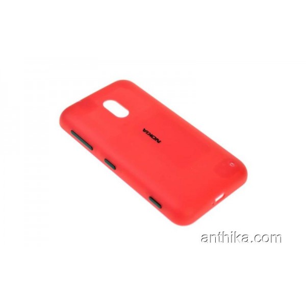 Nokia Lumia 620 Kapak Original Battery Cover Red N...
