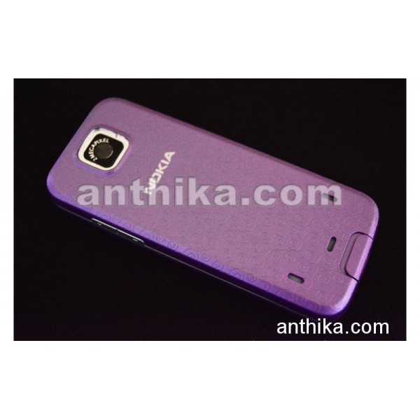 Nokia 7310 Supernova Kapak Tuş High Quality Xpress on Cover Purple New