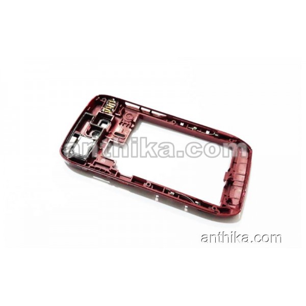 Nokia E71 Kasa Buzzer Original Middle Cover Loudspeaker Red New