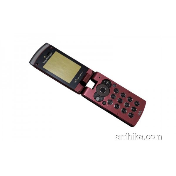 Sony Ericsson w980 w980i Kapak Kasa Tuş Full Housing Black Red New