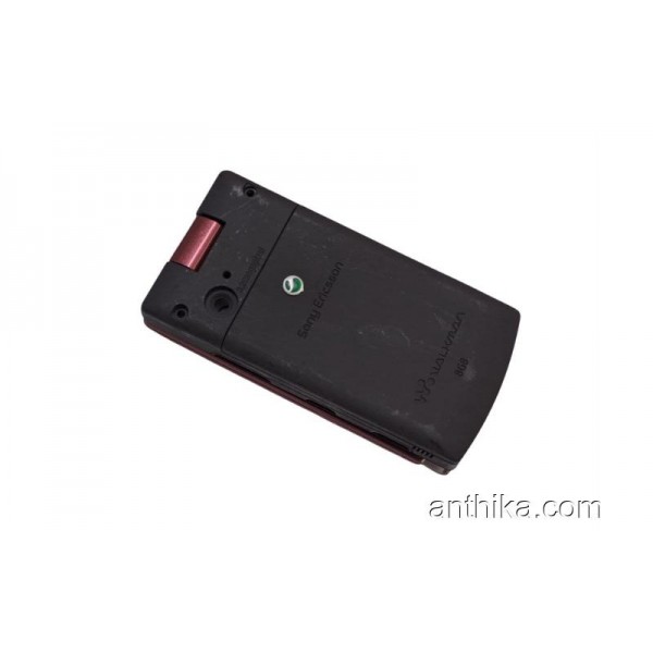 Sony Ericsson w980 w980i Kapak Kasa Tuş Full Housing Black Red New