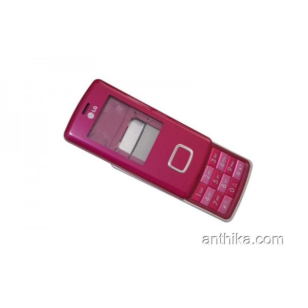 Lg KG800 Kapak Kasa Tuş High Quality Full Housing Pink New