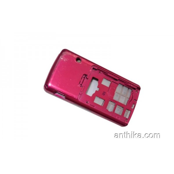 Lg KG800 Kapak Kasa Tuş High Quality Full Housing Pink New