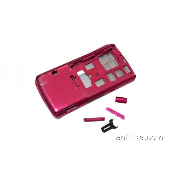 Lg KG800 Kapak Kasa Tuş High Quality Full Housing Pink New