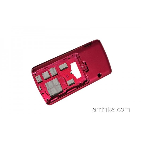 LG KG800 Kapak Kasa Tuş High Quality Housing Pink New