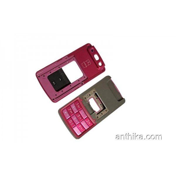 LG KG800 Kapak Kasa Tuş High Quality Housing Pink New