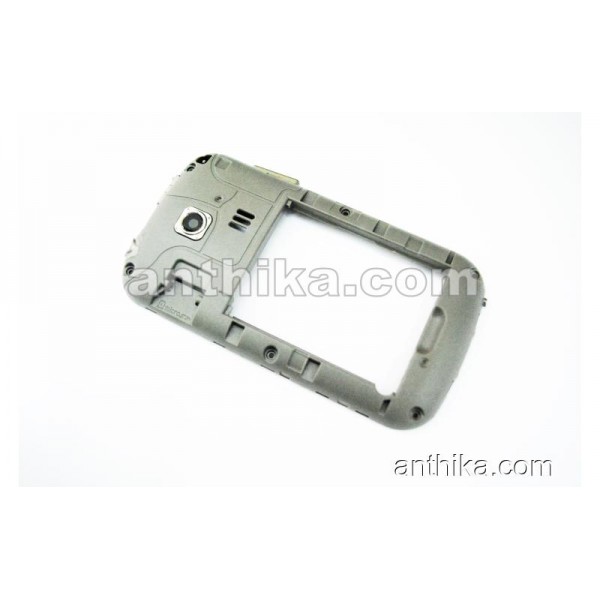 Samsung S3350 Kasa Original Middle Cover Gray New