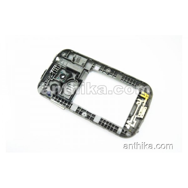 Samsung S3350 Kasa Original Middle Cover Gray New
