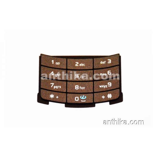 Nokia N80 Tuş Original Numeric Keypad Patina Blac...