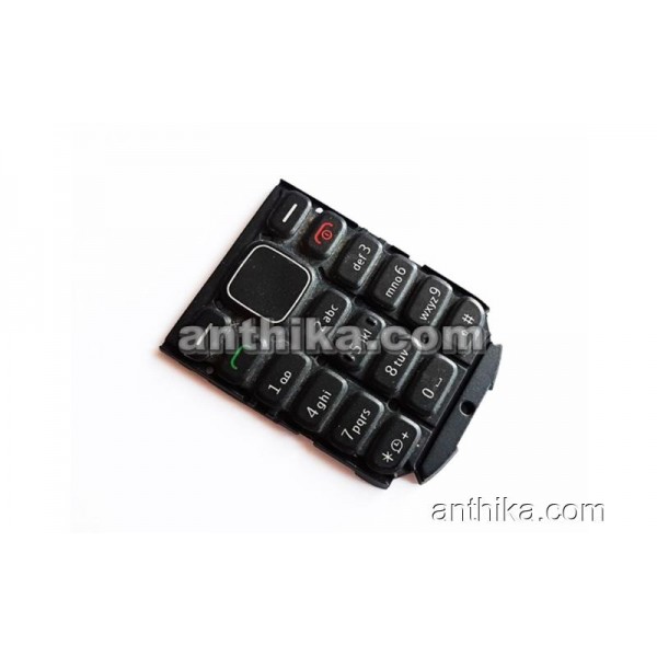 Nokia 1280 Tuş Original Keypad Black New Conditio...