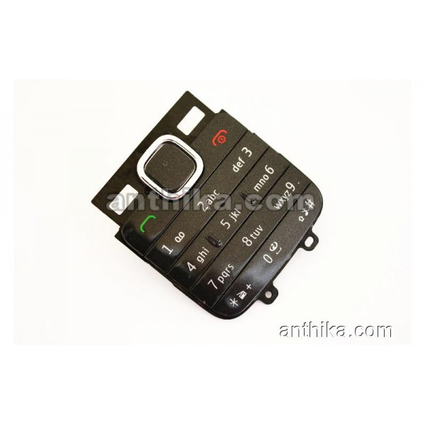 Nokia C2 C2-00 Tuş Original Keypad Black New