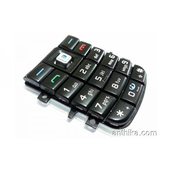 Nokia 6020 6021 Tuş A++Kalite Keypad Black