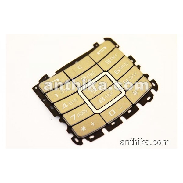 Samsung G810 Tuş Original Keypad Dark Grey New