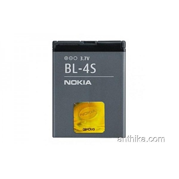 Nokia Bl-4s Batarya Pil Original Battery New