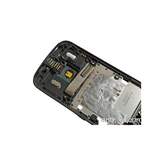Nokia N86 Kasa Flex Buzzer Soket Original Middle Cover Black Used