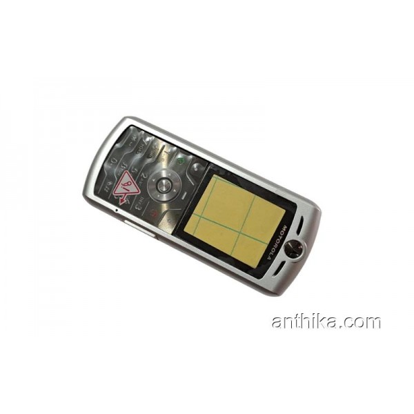 Motorola L7 Kapak Kasa Tuş Gri Full Housing New