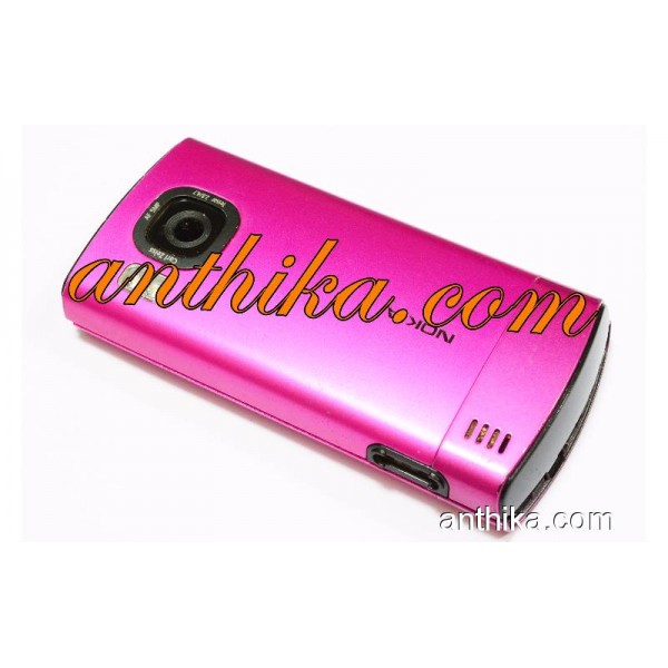Nokia 6700 Slide Orjinal Kasa Kapak Full Housing Pink Used
