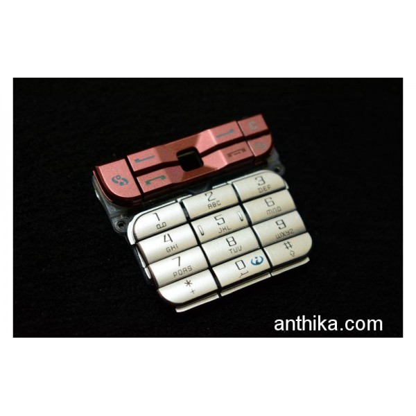 Nokia 3230 Tuş Orjinal Kalitesinde Keypad Silver ...