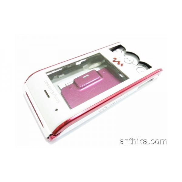 Sony Ericsson W595 Kapak Tuş Kasa Orjinal Kalitesinde Housing White