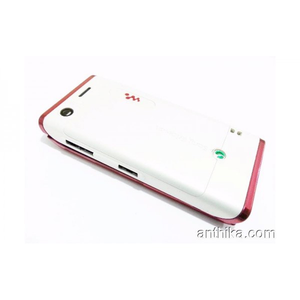 Sony Ericsson W595 Kapak Tuş Kasa Orjinal Kalitesinde Housing White