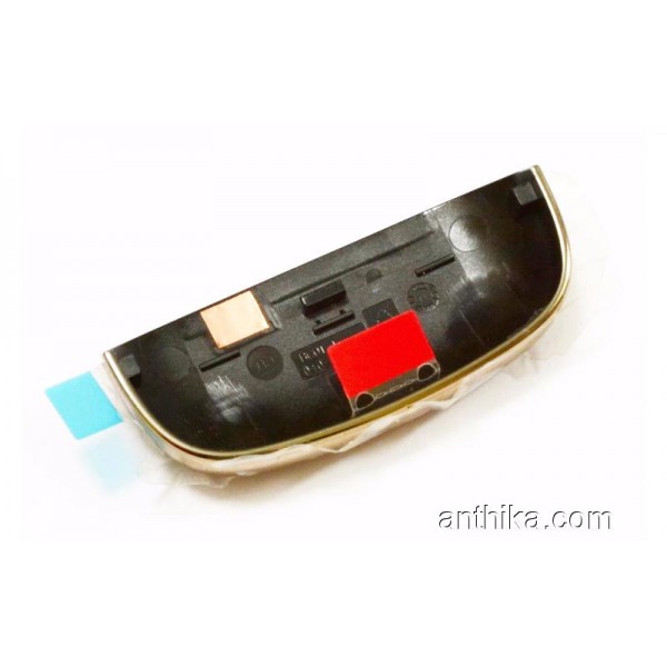 Nokia C2-02 Kapak Orjinal Deco Cover Rear Gold 0258368