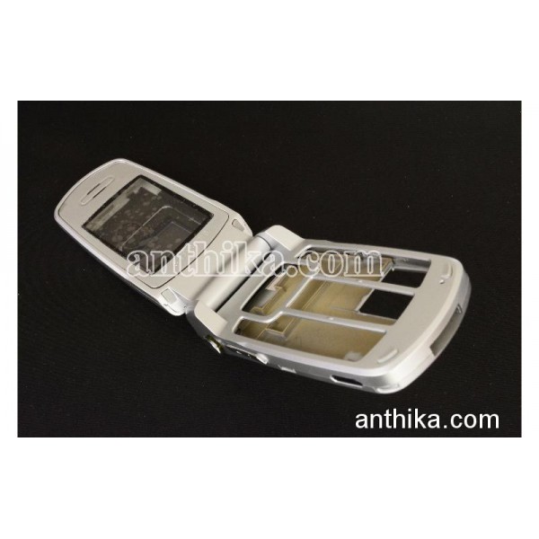 Samsung E700 Kapak Kasa Orjinal Housing Navy Blue New