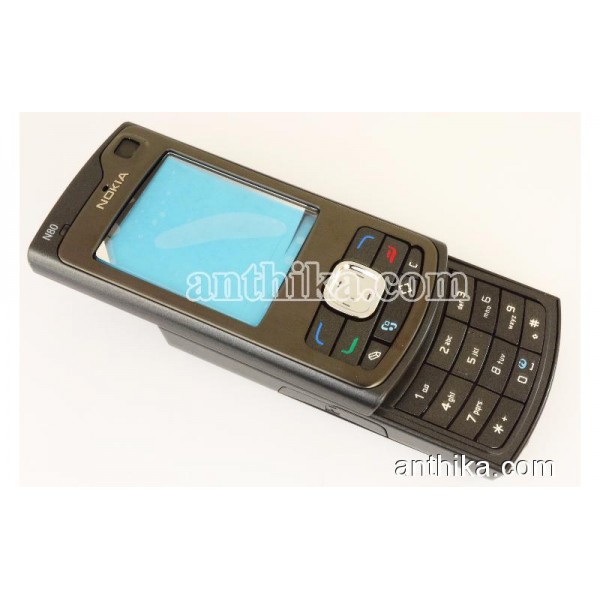 Nokia N80 Kapak Kasa Tuş Orjinal Kalitesinde Full Housing Black New