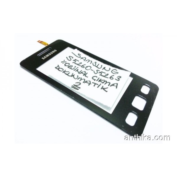 Samsung S5260 S5263 Orjinal Dokunmatik Black-2