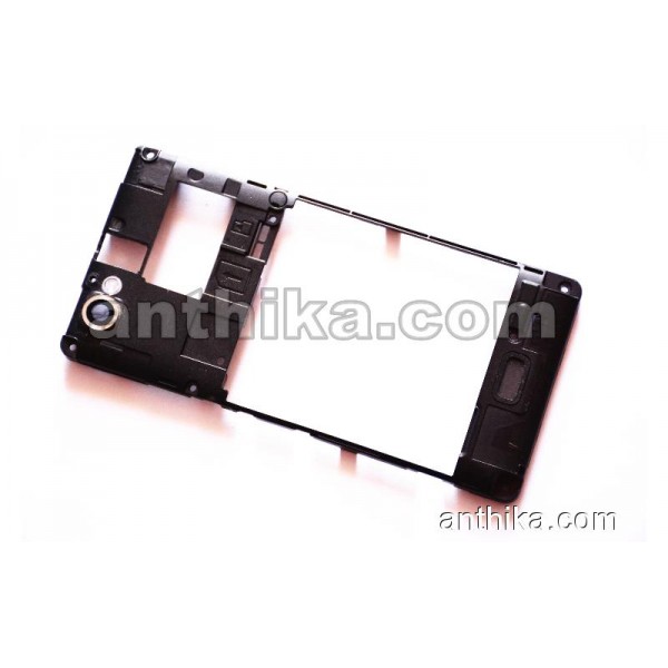 Sony Xperia M C1905 Kasa Original Middle Cover Bla...