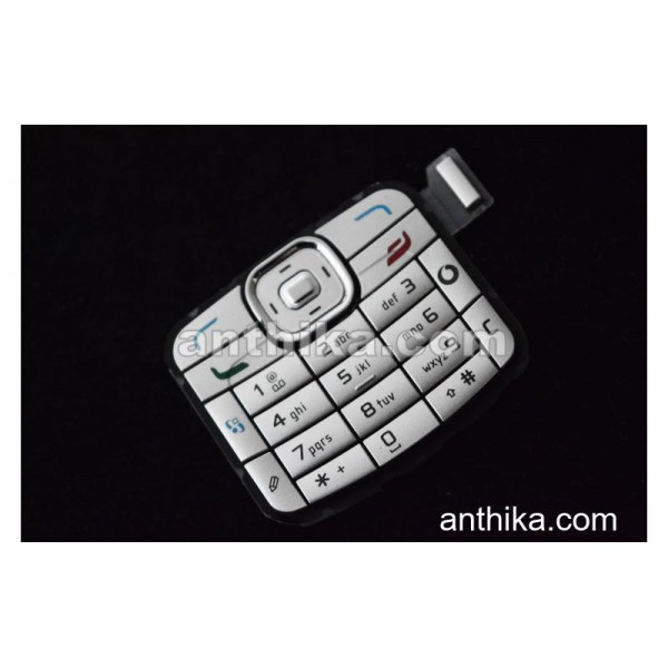 Nokia N70 Tuş Original Keypad Silver with Vodafon...