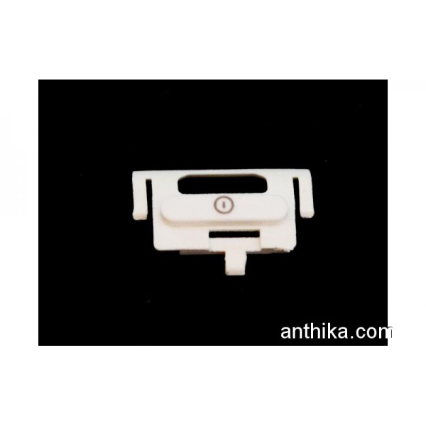 Nokia 6300 On Off Tuş Original Power Key White Ne...