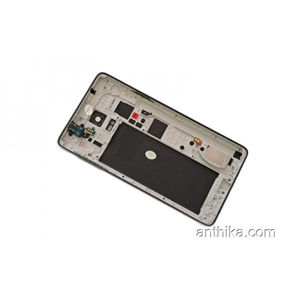 Samsung Galaxy Note 4 N910 N910F Kapak Kasa Original Housing Black
