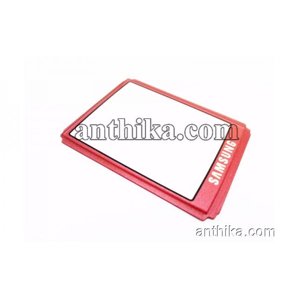 Samsung E250 E251 Cam Lens Original Lcd Glass Pink...