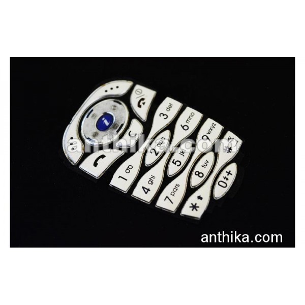 Samsung E330 Tuş Original Keypad Silver Used