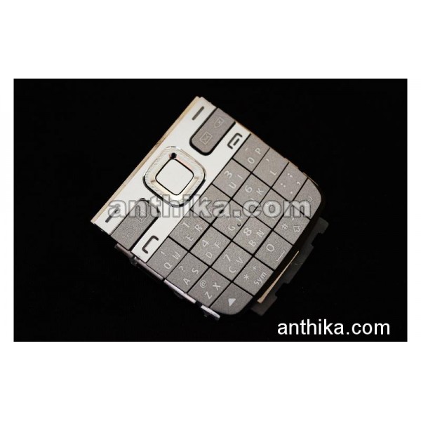 Nokia E52 E55 Tuş High Quality Keypad Grey New