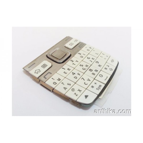 Nokia E52 E55 Tuş Orjinal Kalitesinde Keypad Whit...